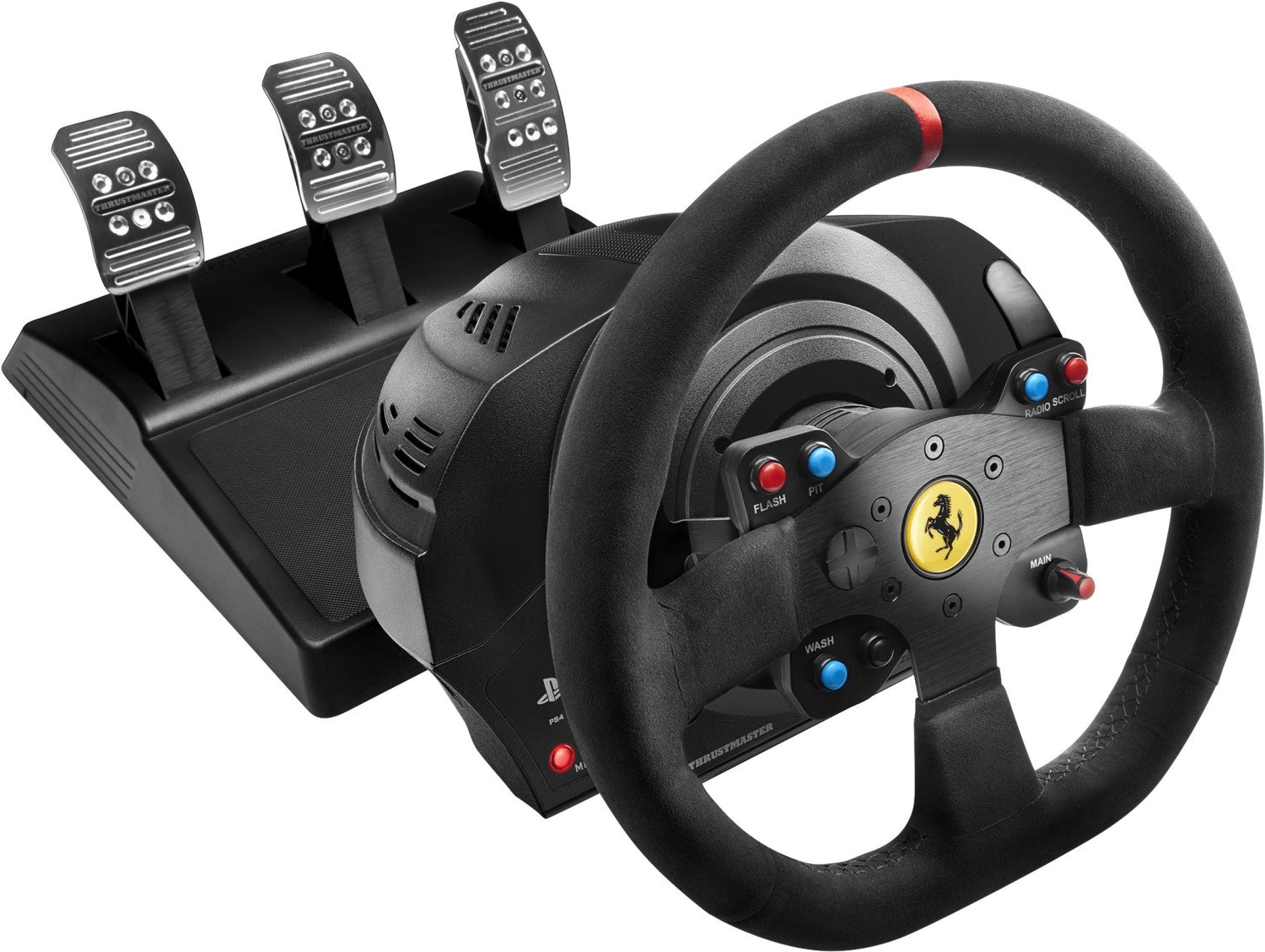 PC steering wheel with pedals Thrustmaster T300 Ferrari Integral Racing Wheel Alcantara Edition