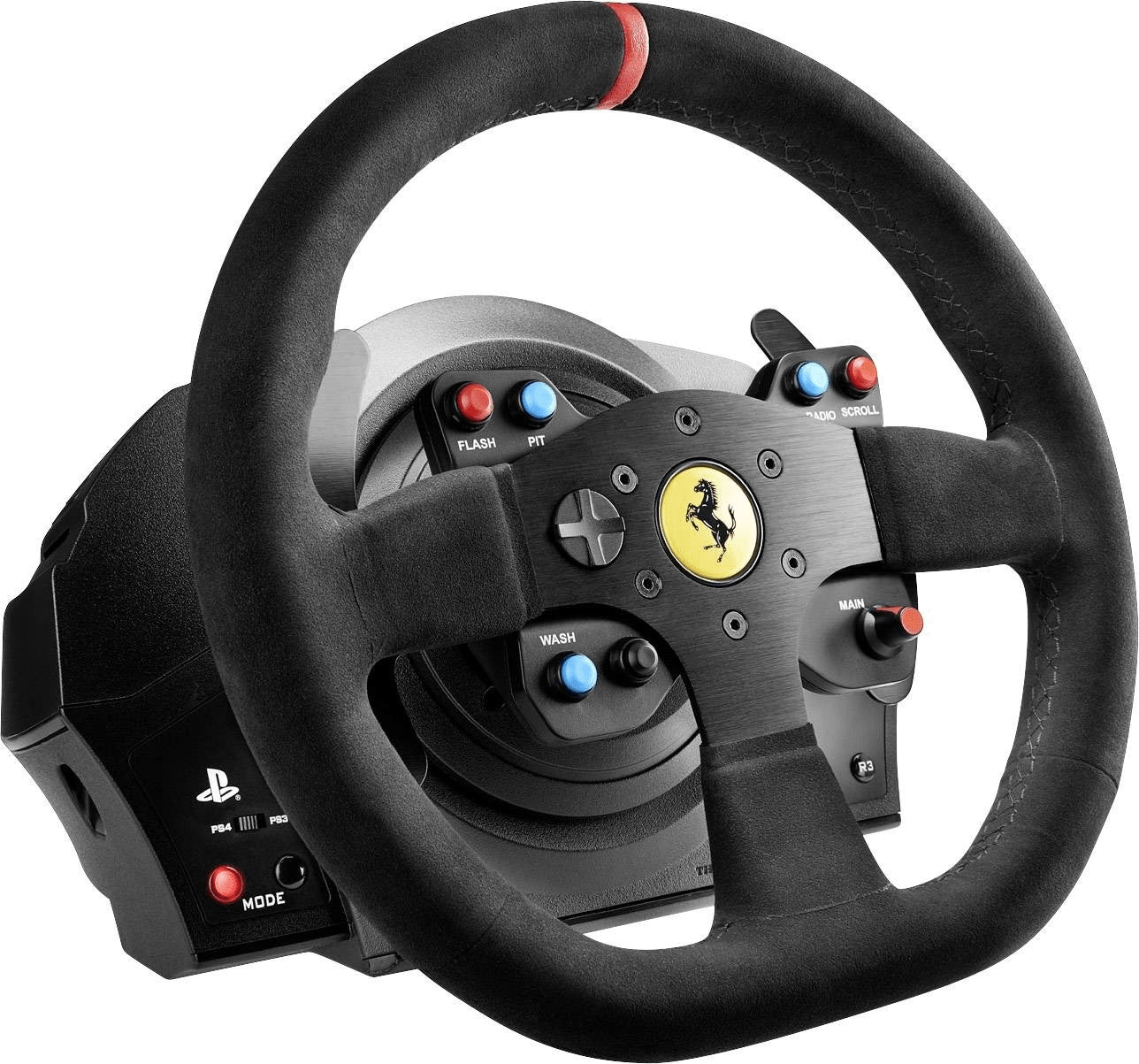 PC Lenkrad mit Pedalen Thrustmaster T300 Ferrari Integral Racing Wheel Alcantara Edition