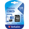 Micro SD memory card with adapter Verbatim 44085