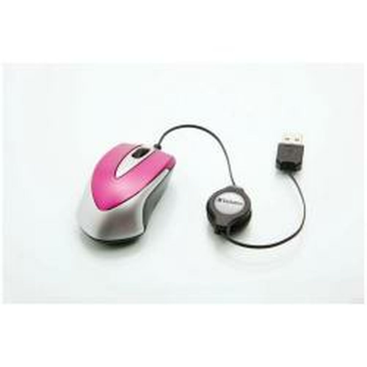 Optische Maus Verbatim GO MINI TRAVEL Rosa