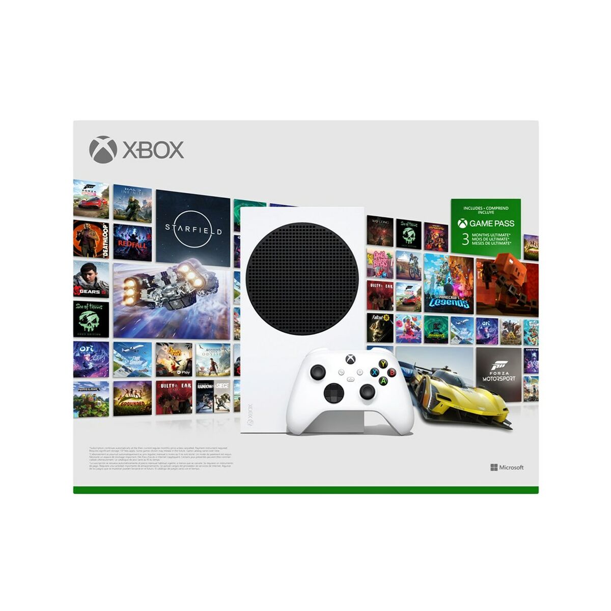 Xbox Series S Microsoft Starter Bundle 512GB