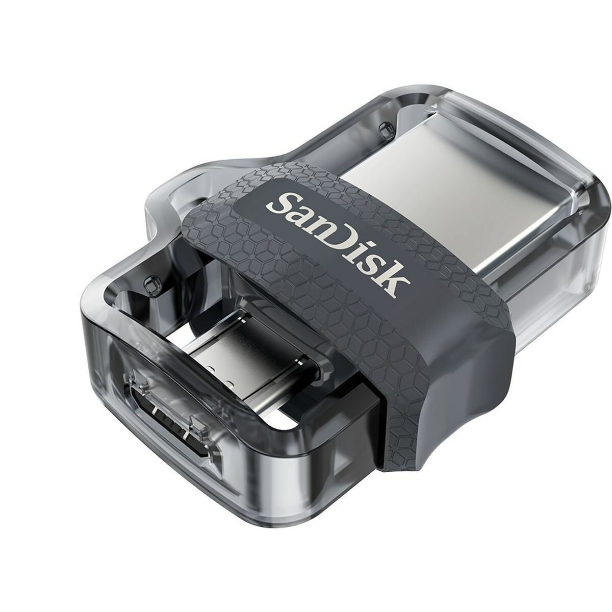 USB Pendrive SanDisk SDDD3-128G-G46 Schwarz Silberfarben 128 GB