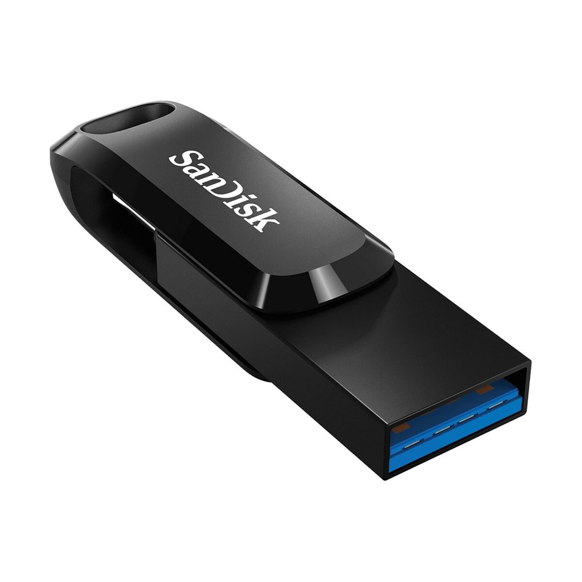 USB Pendrive SanDisk SDDDC3-128G-G46 Schwarz Schwarz/Silberfarben 128 GB