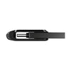 USB Pendrive SanDisk SDDDC3-128G-G46 Schwarz Schwarz/Silberfarben 128 GB