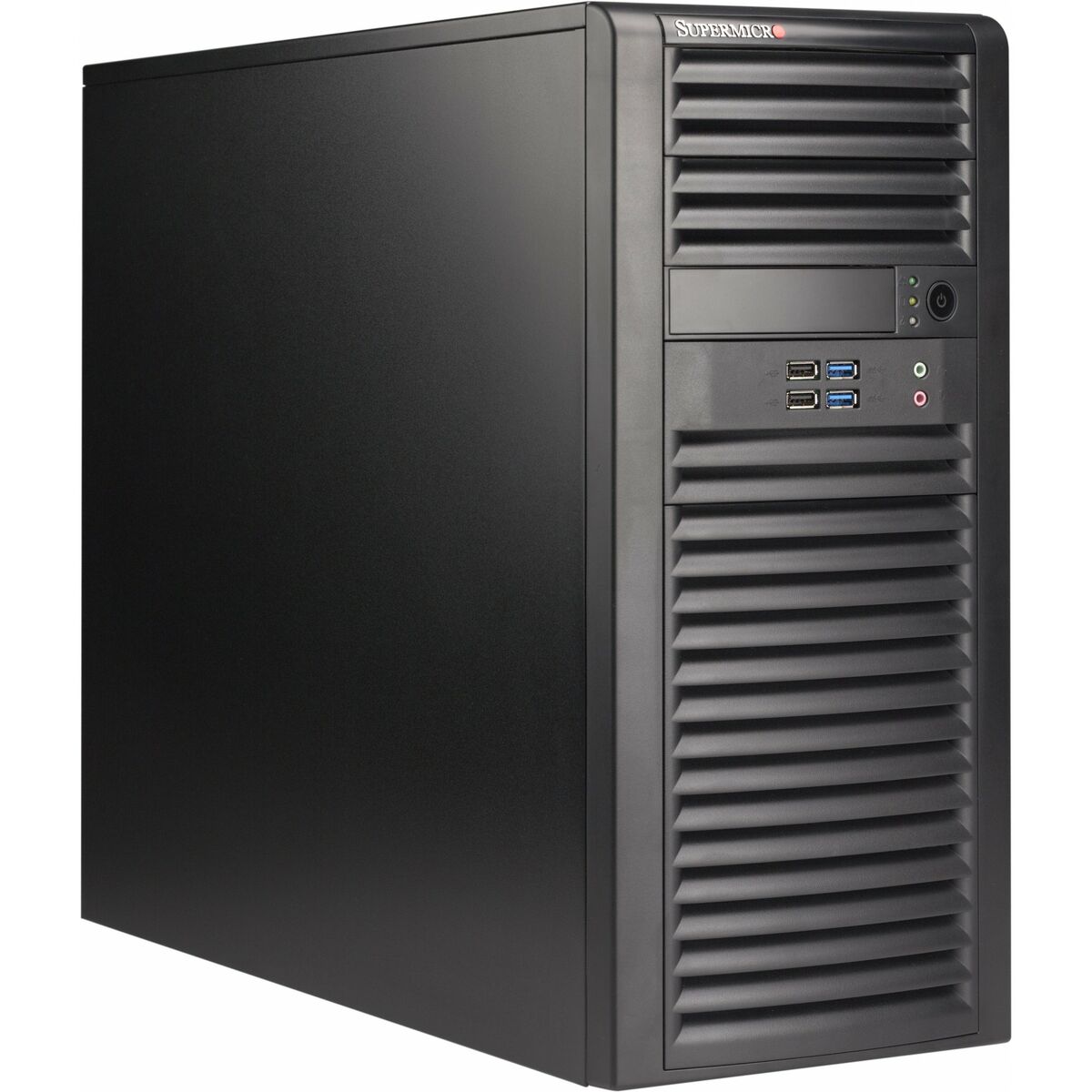 ATX semi-tower case Supermicro CSE-732D4-668B black