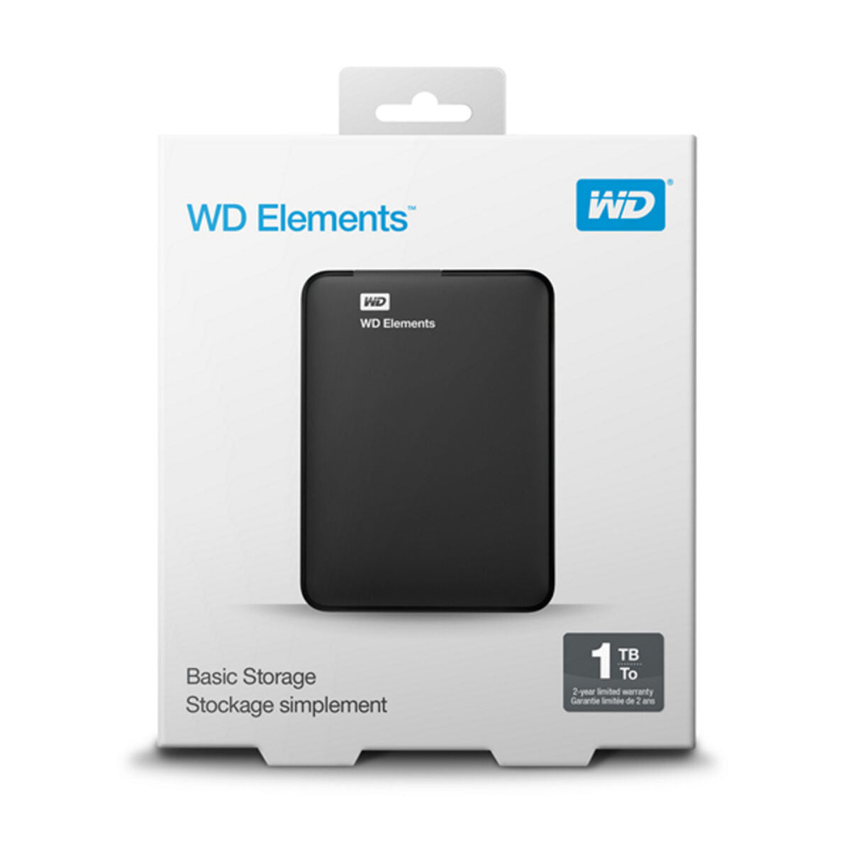 Externe Festplatte Western Digital Elements Portable 2.5" 5000 Mb/s Schwarz