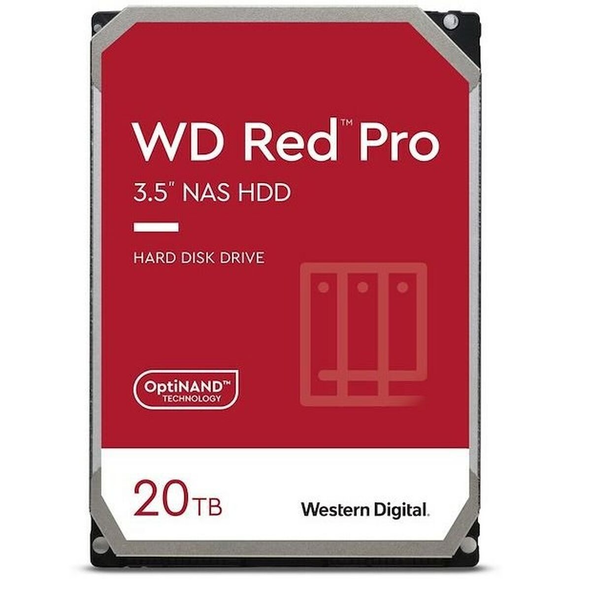 Hard drive Western Digital Red Pro WD201KFGX 3.5" 20 TB