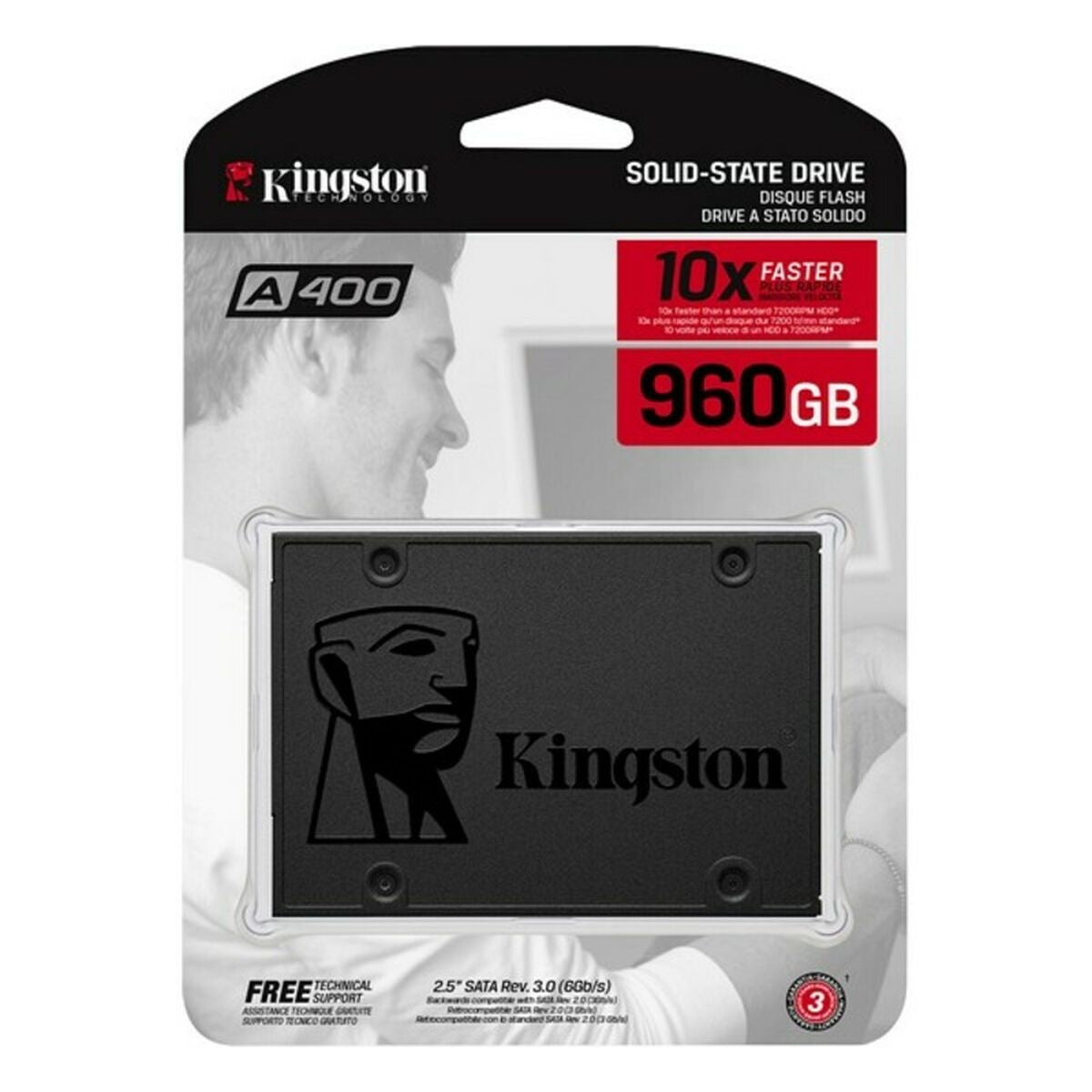 Hard drive Kingston A400 SSD 2.5"