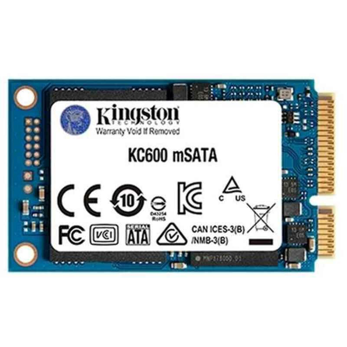 Interne SSD-Festplatte Kingston SKC600MS mSATA 256GB/512GB