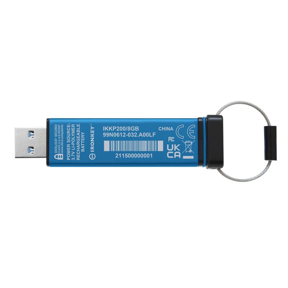 Flash Speicher Kingston IKKP200 Blau 8 GB