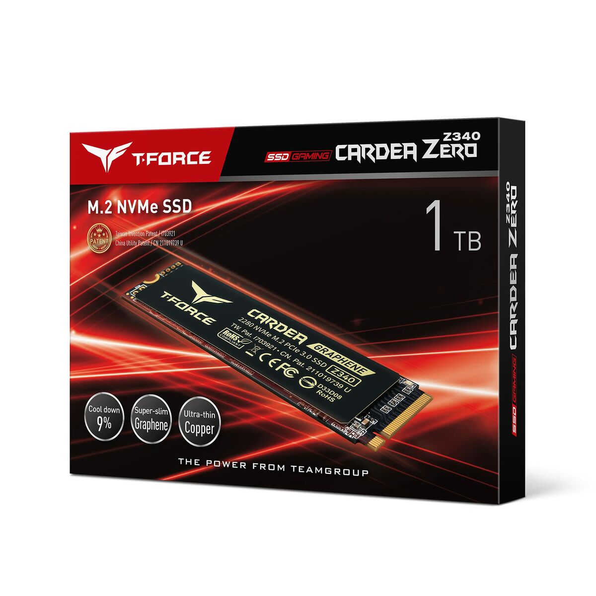 Hard Drive Team Group CARDEA ZERO Z340 1TB SSD