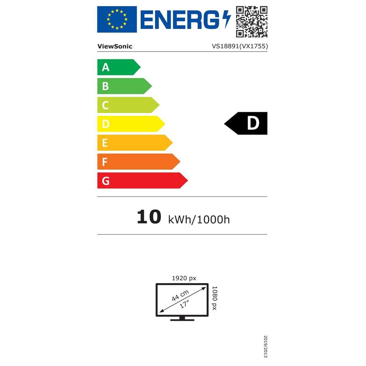 Portabler Full HD Monitor mit Touchscreen ViewSonic VX1755 17" 144Hz IPS LED LCD