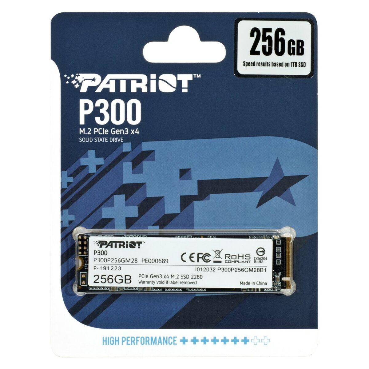 Hard drive Patriot Memory P300P256GM28 256GB SSD