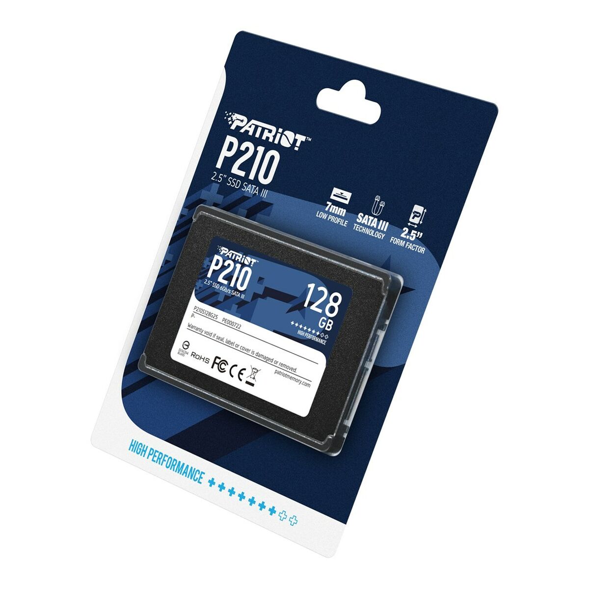 Festplatte Patriot Memory P210 128 GB SSD