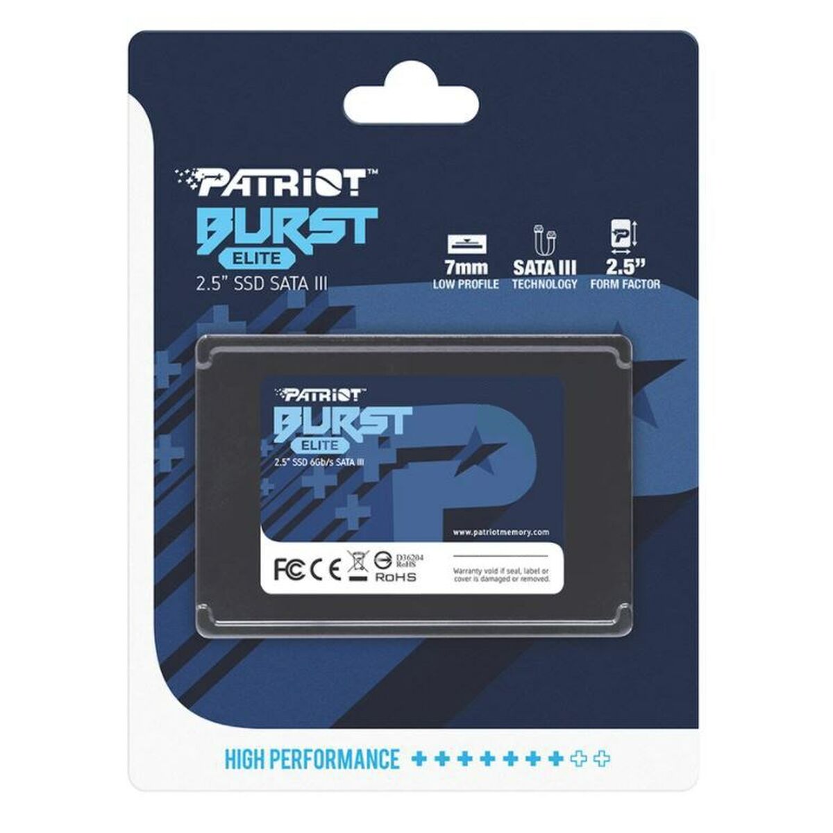 Festplatte Patriot Memory Burst Elite 480 GB SSD