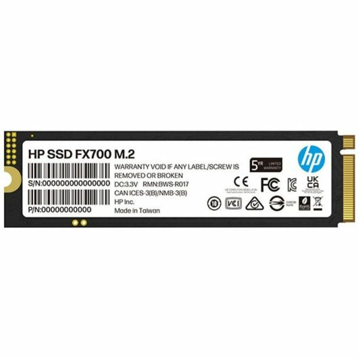 HP FX700 4TB hard drive