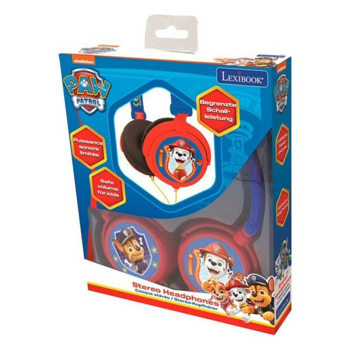 Foldable Headband Headphones Paw Patrol Lexibook