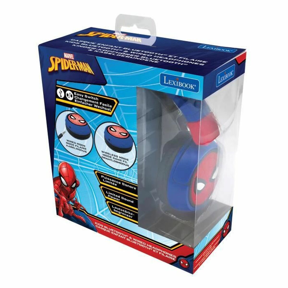 Headphones Lexibook Spider-Man