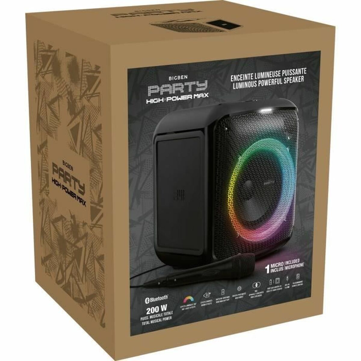 Portable speakers BigBen Connected 200 W