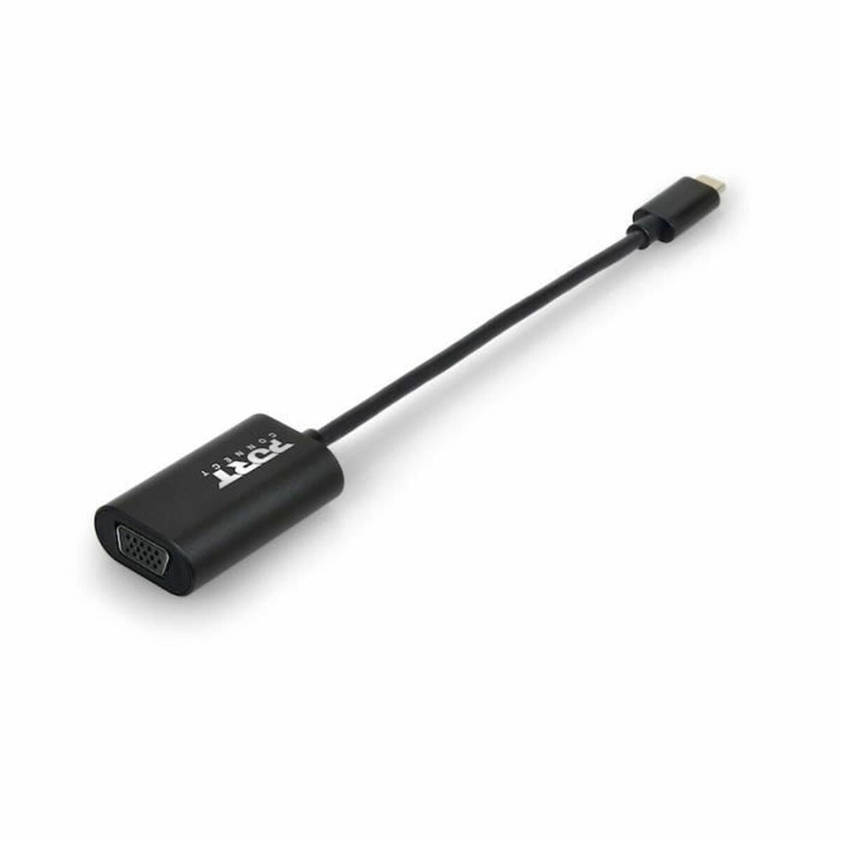 USB-C-zu-VGA-Adapter Port Designs 900125 Schwarz