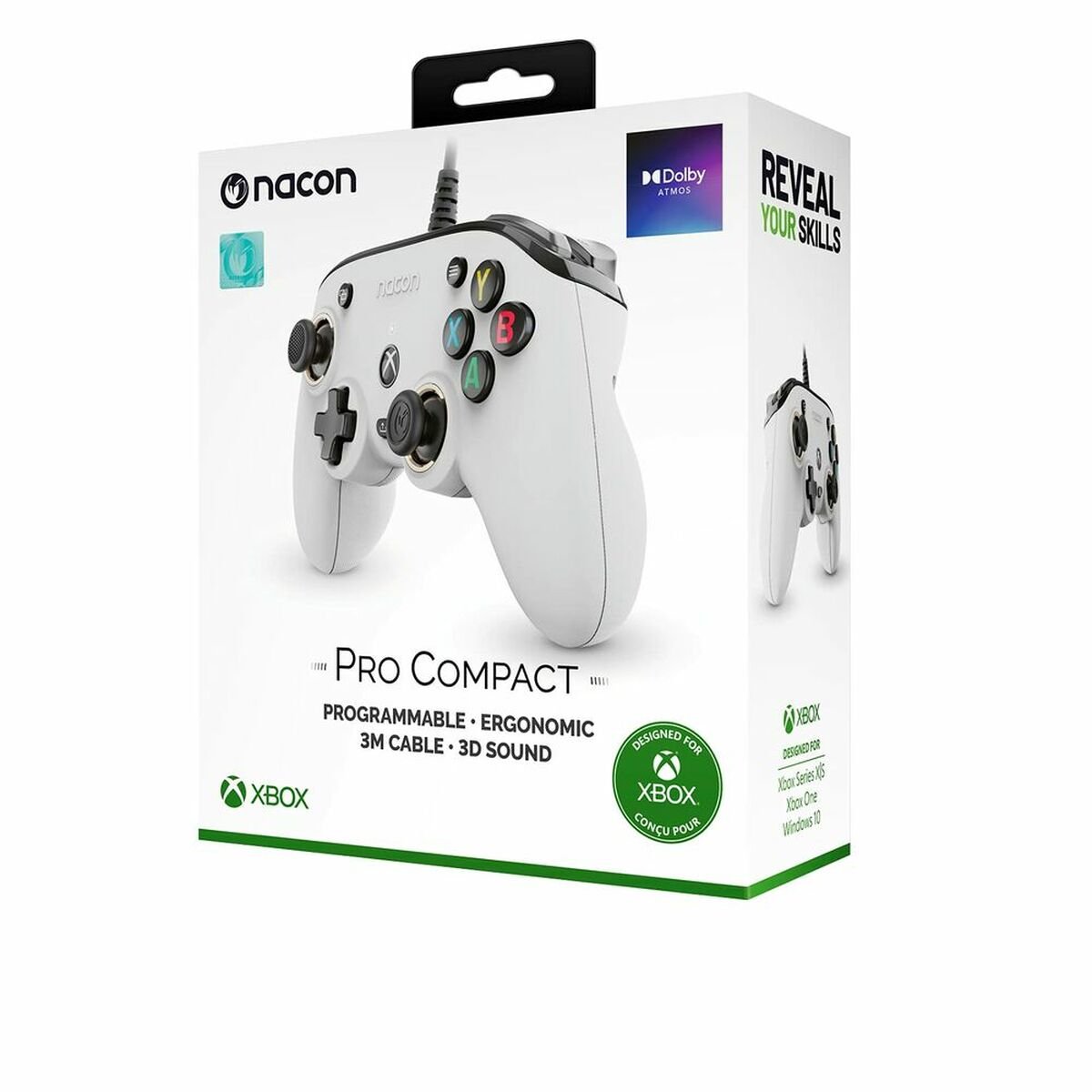 Joystick Nacon XBXPROCOMPACTWHITE