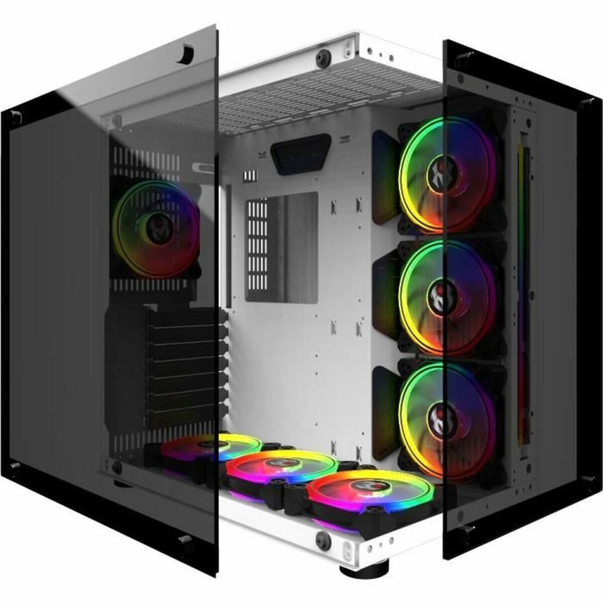 ATX semi-tower case MRED Crystal Sea