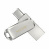 USB Pendrive SanDisk Ultra Dual Drive Luxe 512 GB Silberfarben Stahl 512 GB