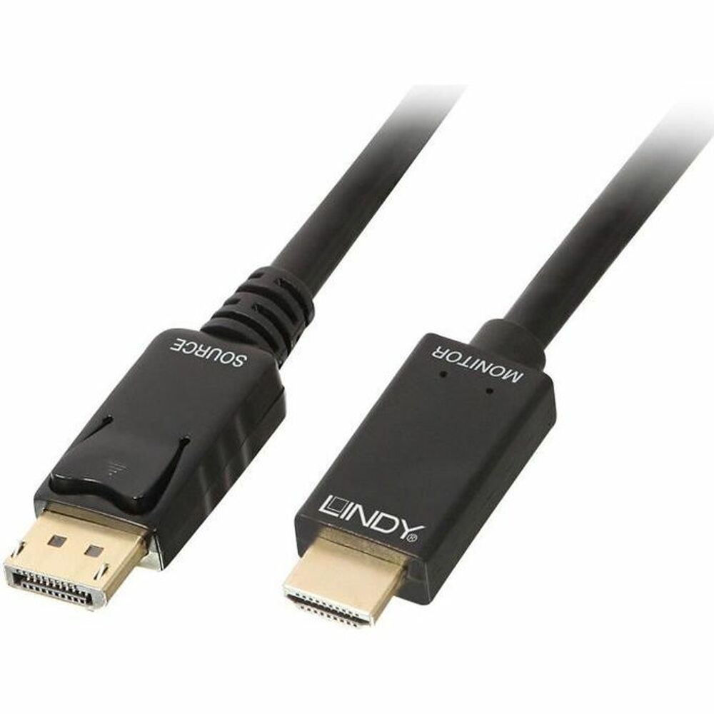 DisplayPort-zu-HDMI-Adapter LINDY 36922 Schwarz