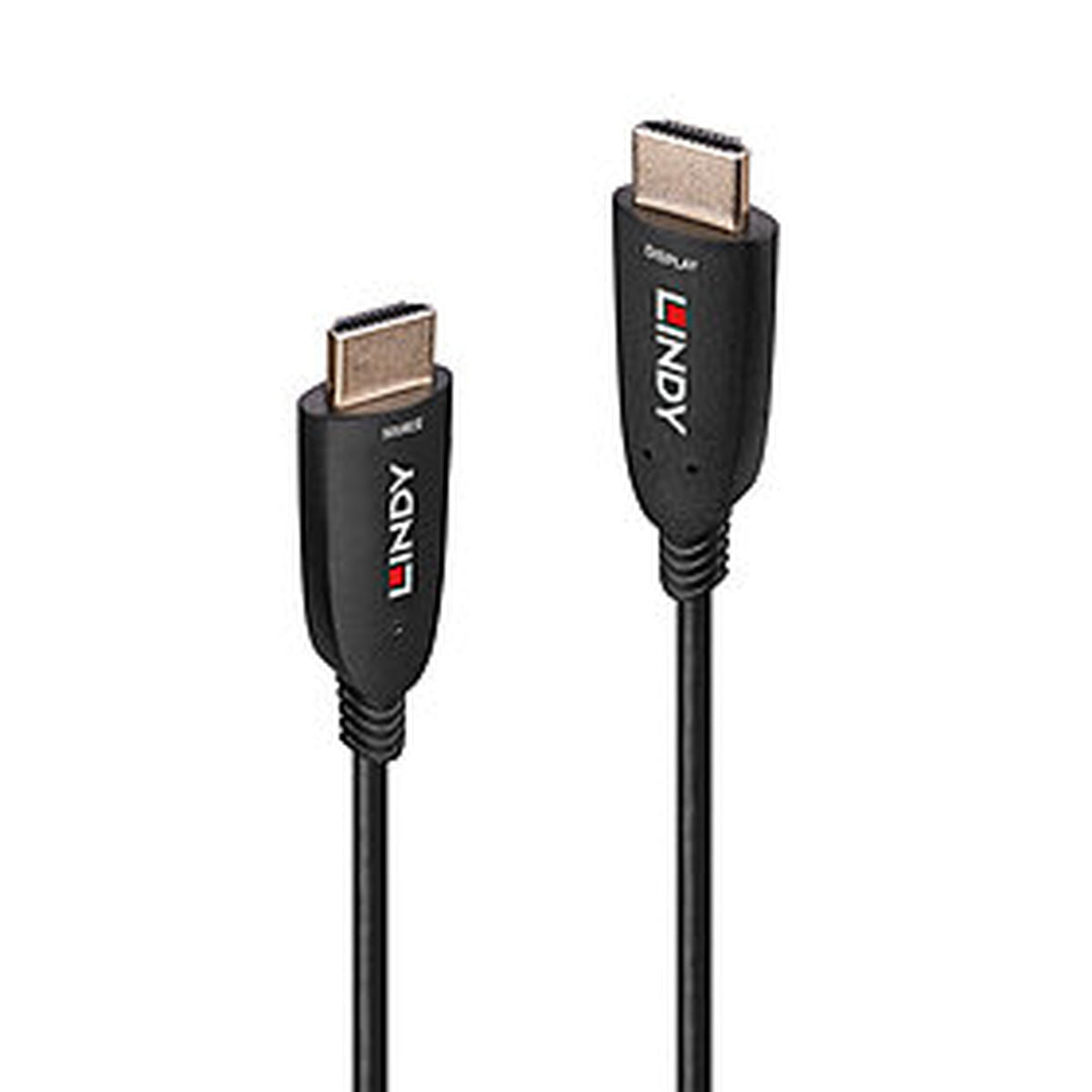 HDMI cable LINDY OPTIC HYBRID 10 m black