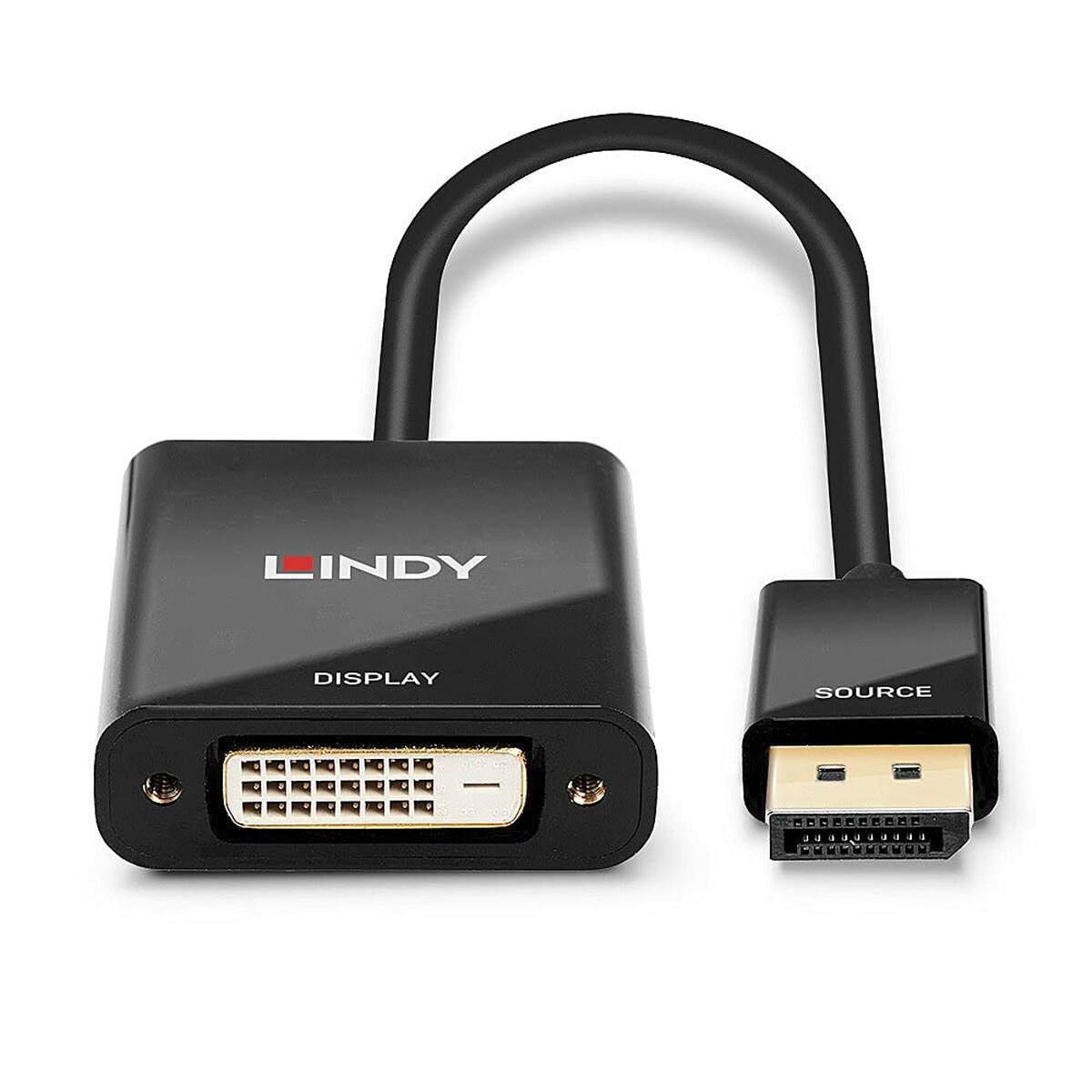 Adapter DisplayPort to DVI LINDY 41734 Black