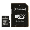 Micro SD memory card with adapter INTENSO 34234 UHS-I Premium Black