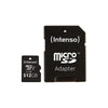 Micro SD memory card with adapter INTENSO 3423493 512 GB 45 MB/s