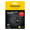 Micro SD memory card with adapter INTENSO 3423493 512 GB 45 MB/s