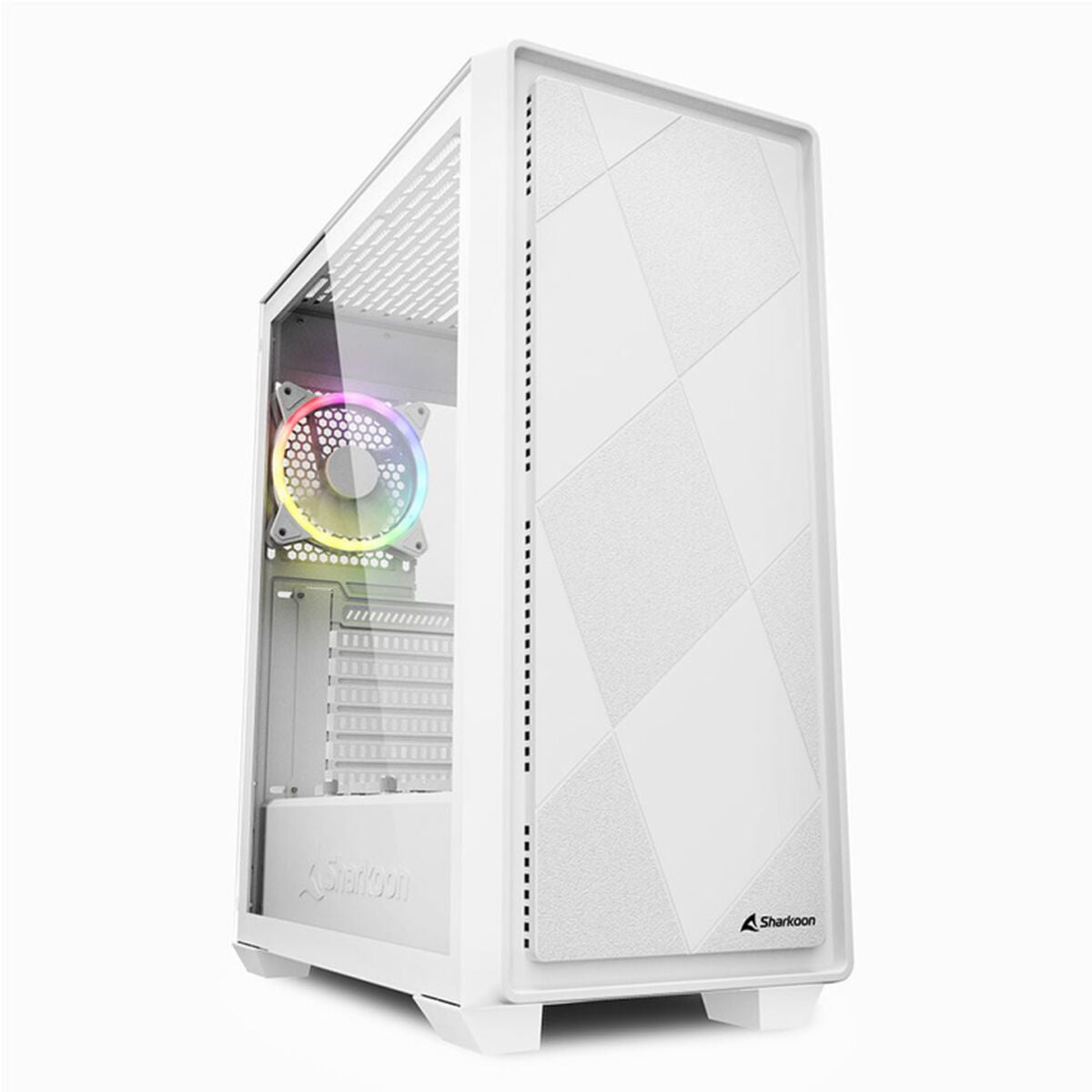 ATX semi-tower case Sharkoon VS8 RGB white