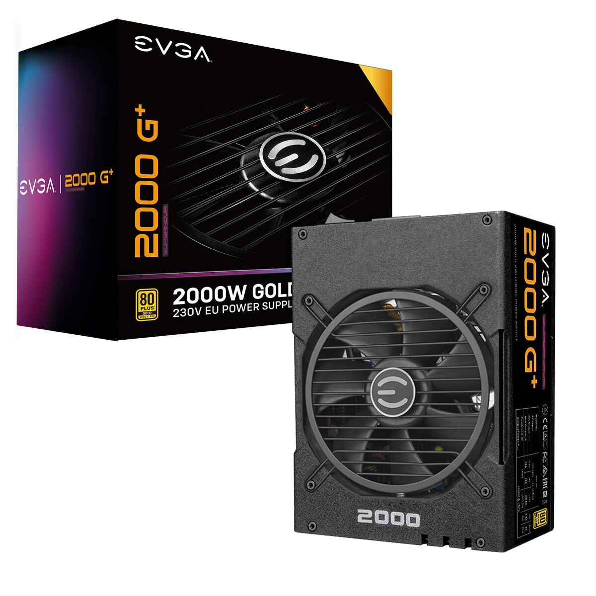 Power source Evga SuperNOVA 2000 G1+ 2000 W 80 Plus Gold Modular