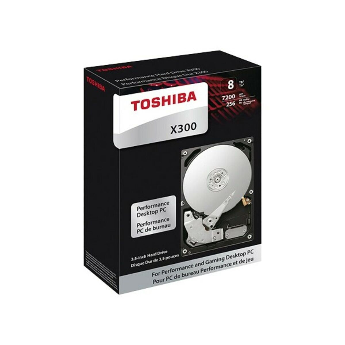 Hard drive Toshiba HDWR11AEZSTAU 10 TB 3.5"