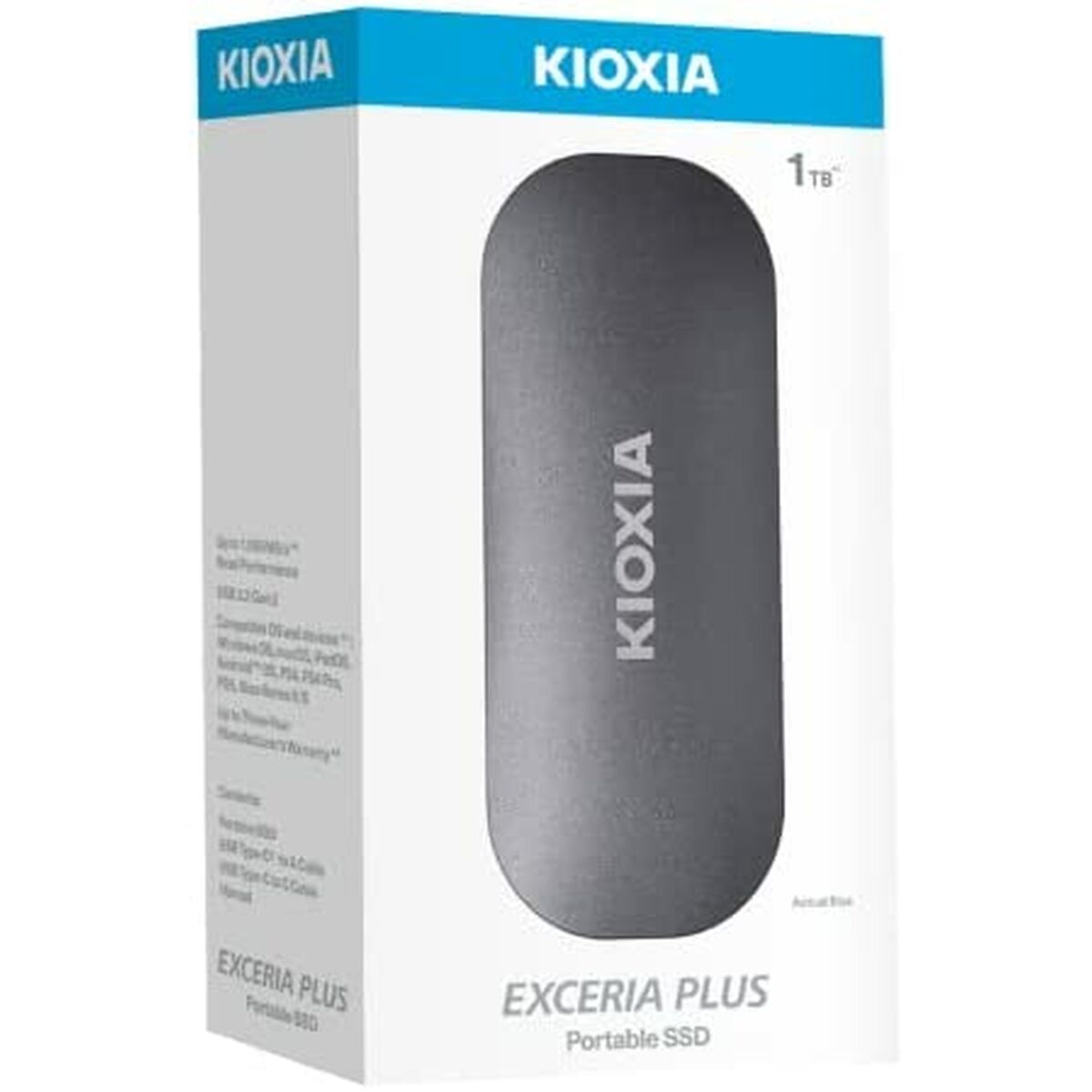 External hard drive Kioxia EXCERIA PLUS 1TB SSD