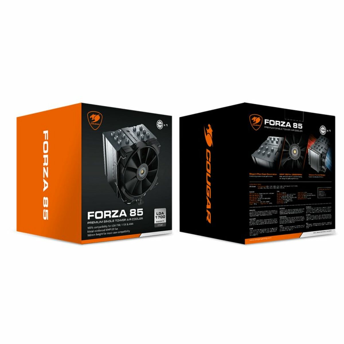 Fan and heatsink Cougar Forza 85