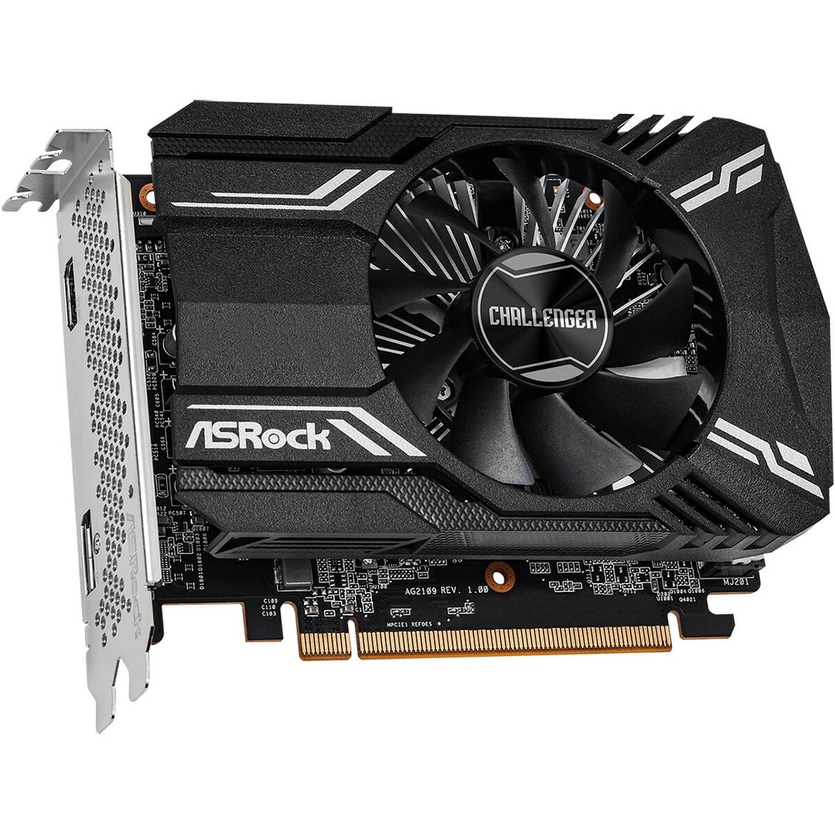 Grafikkarte ASRock RX6400 CLI 4G 4 GB GDDR6 AMD Radeon RX 6400