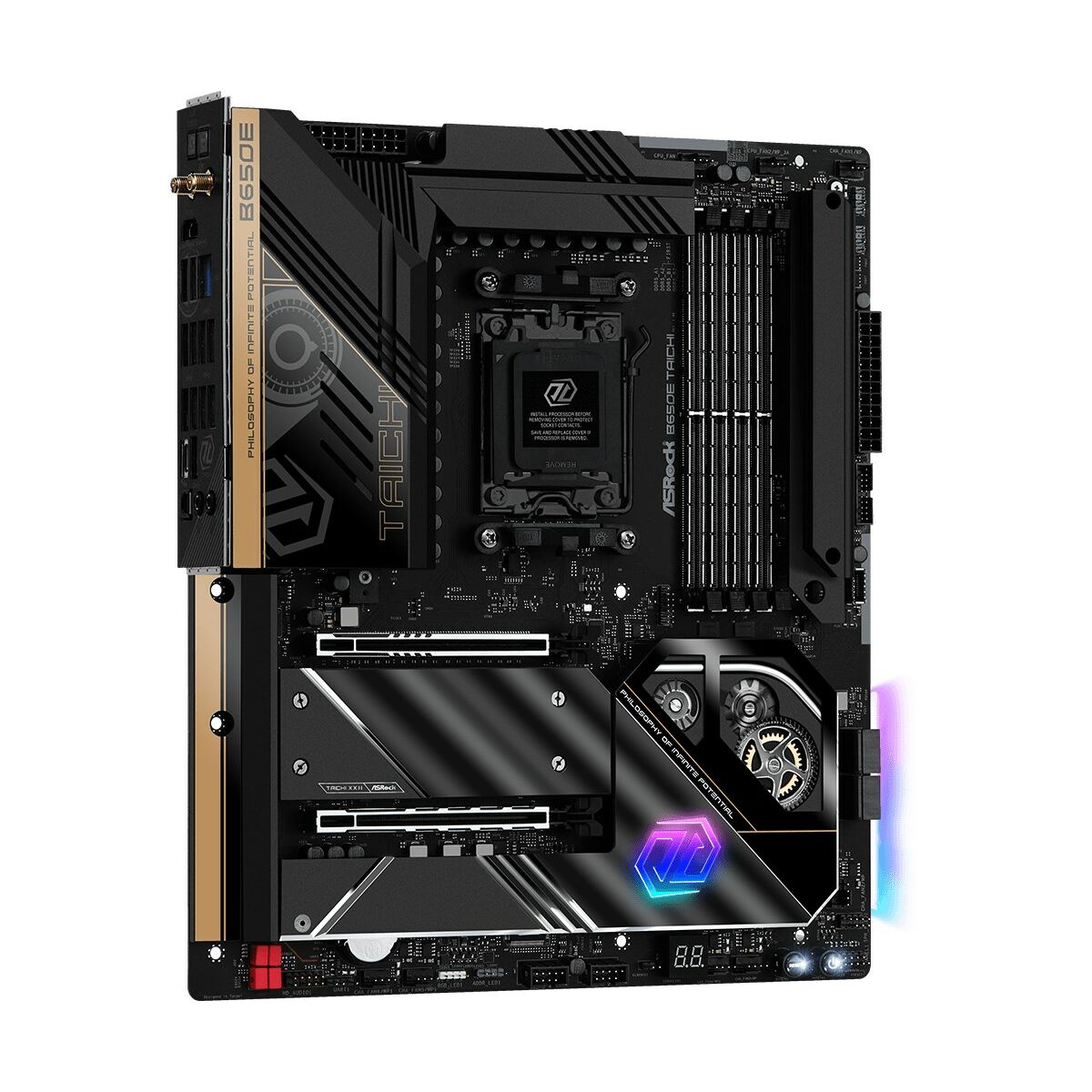 Motherboard ASRock B650E Taichi Intel Wi-Fi 6 AMD B650 AMD AM5