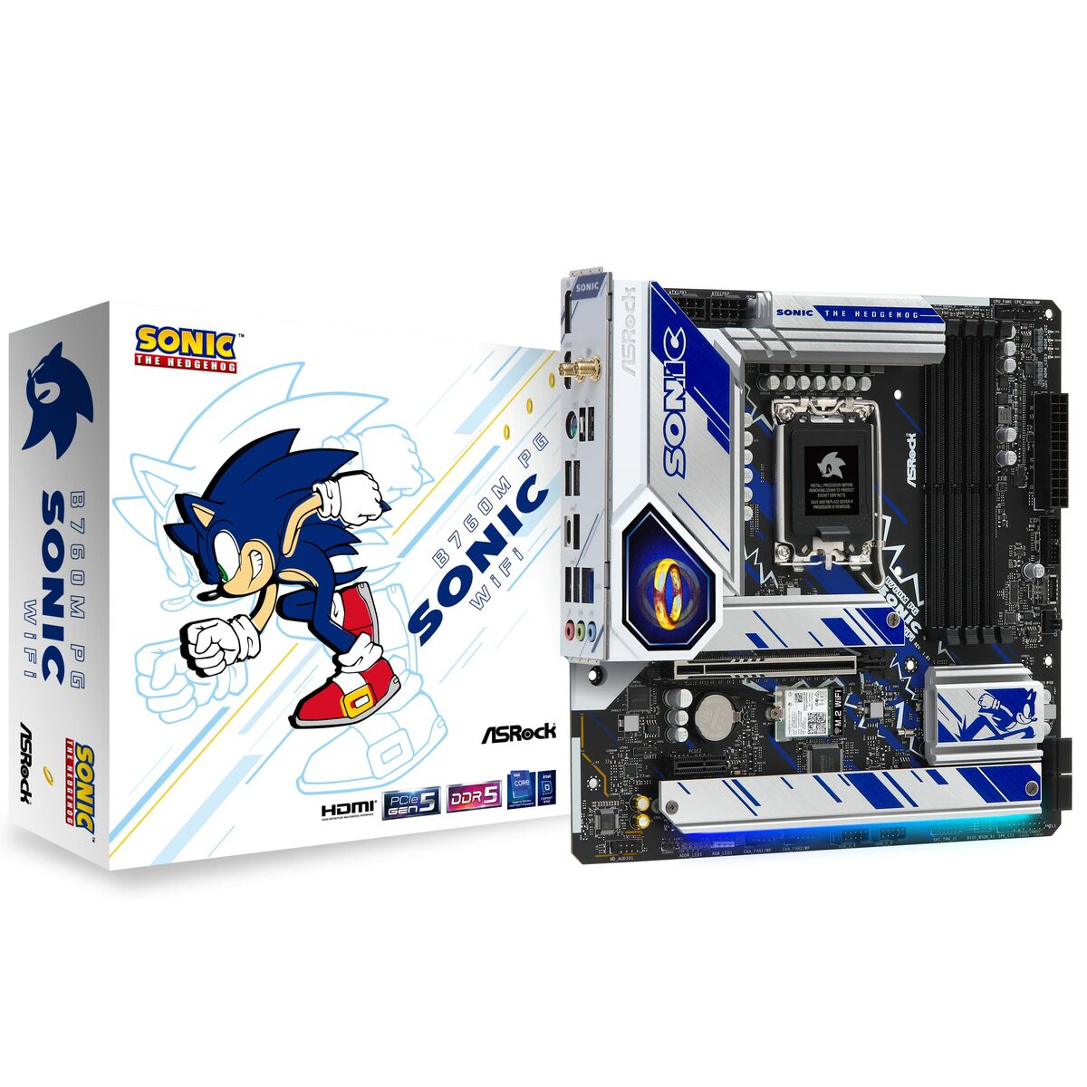 Motherboard ASRock B760M PG SONIC WIFI Intel B760 LGA 1700