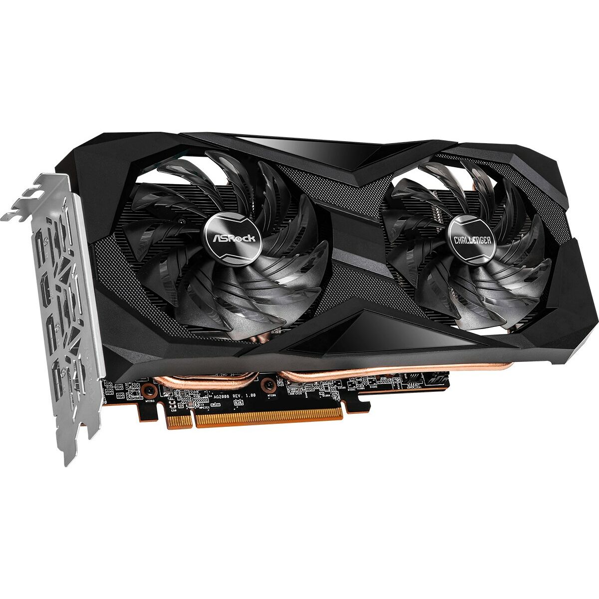 Graphics card ASRock 90-GA41ZZ-00UANF AMD AMD Radeon RX 7600