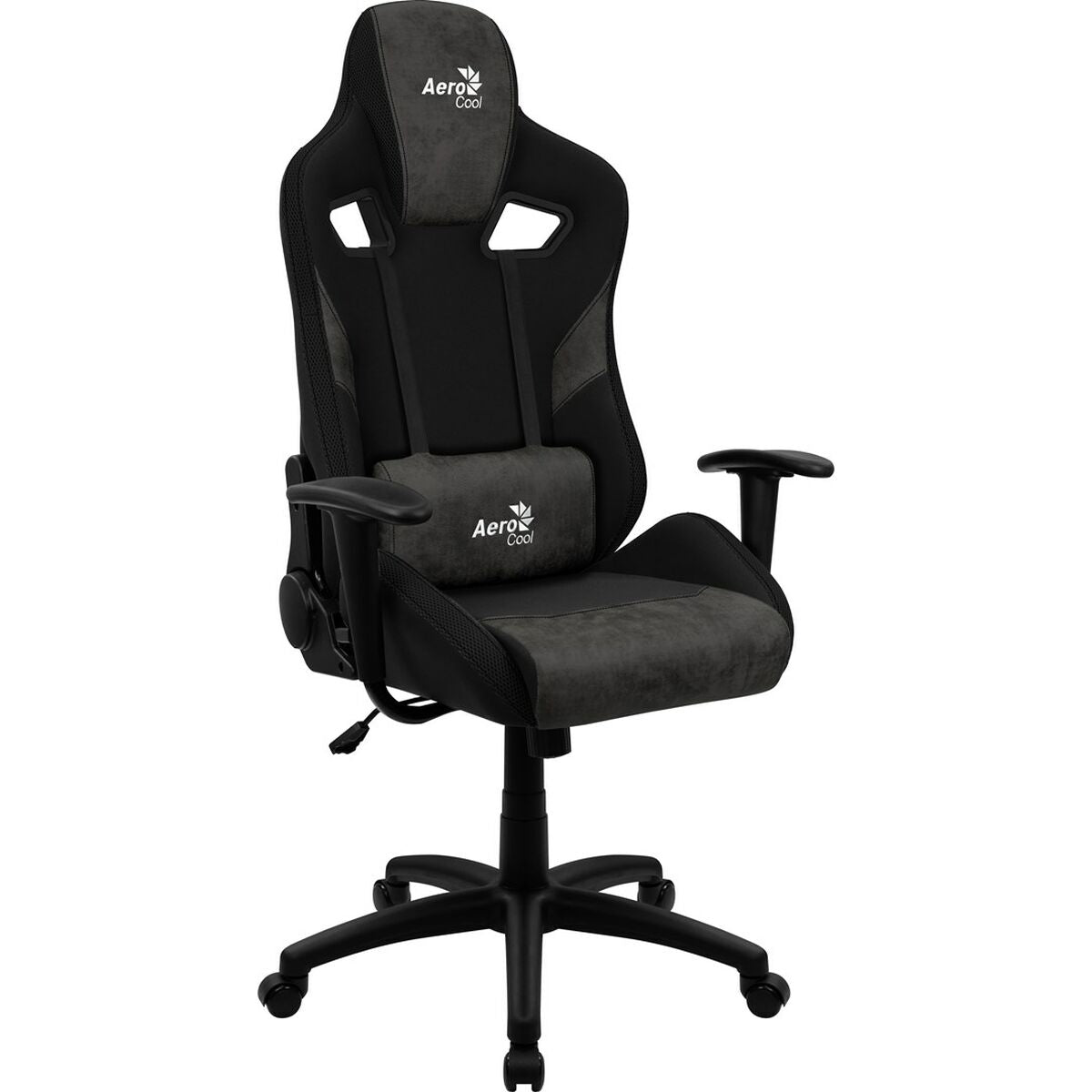 Gaming chair Aerocool COUNT AeroSuede 180º Black