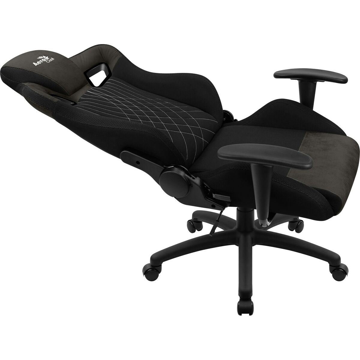 Gaming chair Aerocool EARL AeroSuede 180º Black