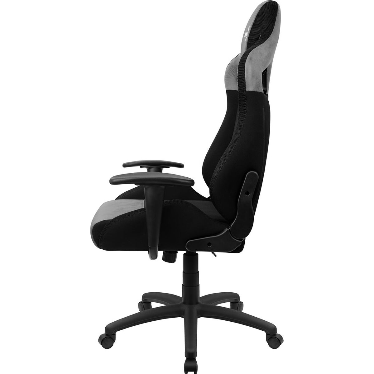 Gaming Chair Aerocool EARL AeroSuede 180º Black Gray