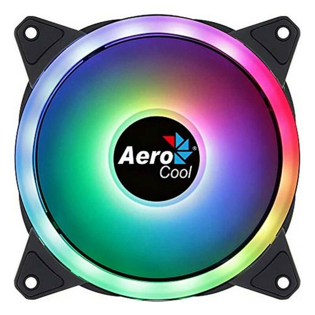 Box Ventilator Aerocool DUO12 1000rpm (Ø 12 cm) RGB