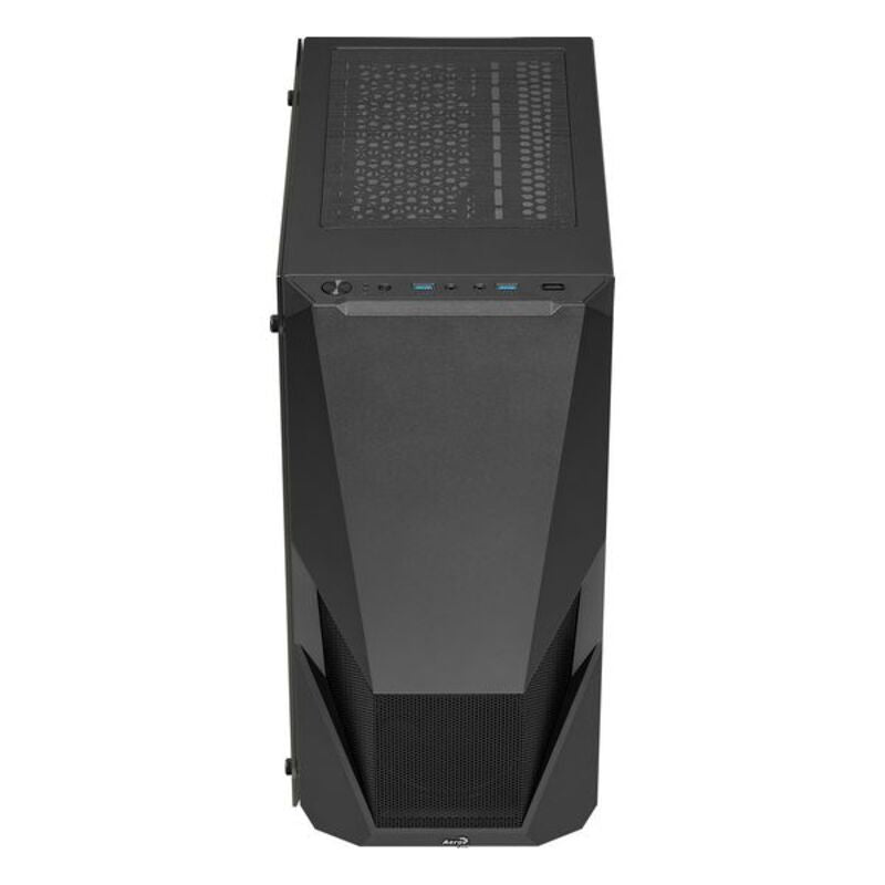 ATX Semi-Tower Gehäuse Aerocool PGS Zauron FRGB-G-BK-V1 Schwarz