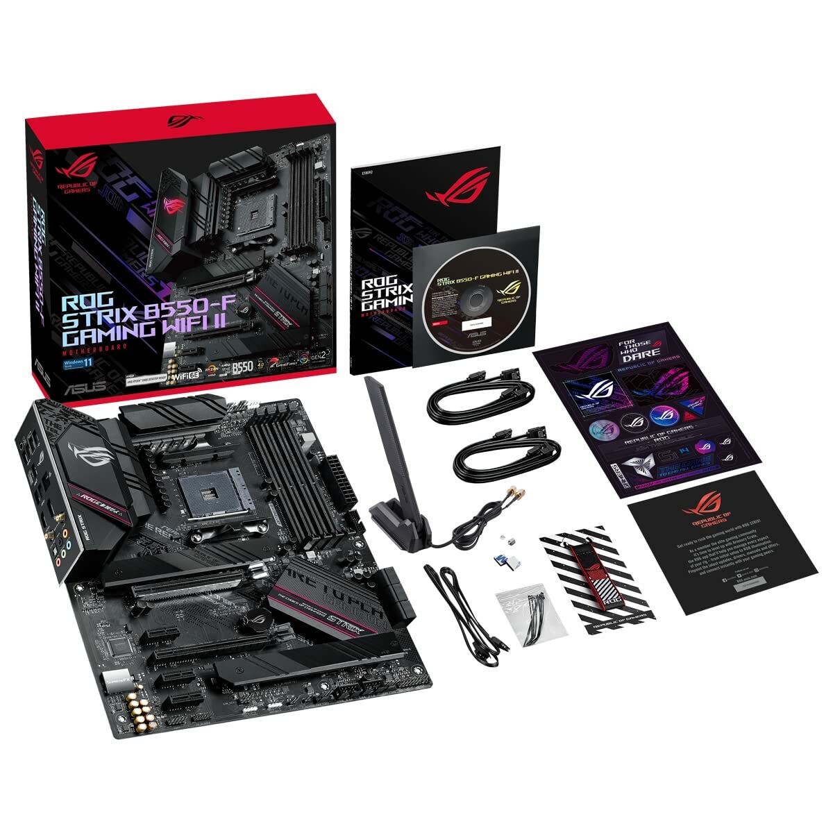 Sockel AM4 Mainboard/Motherboard Asus ROG STRIX B550-F GAMING WIFI II DDR4