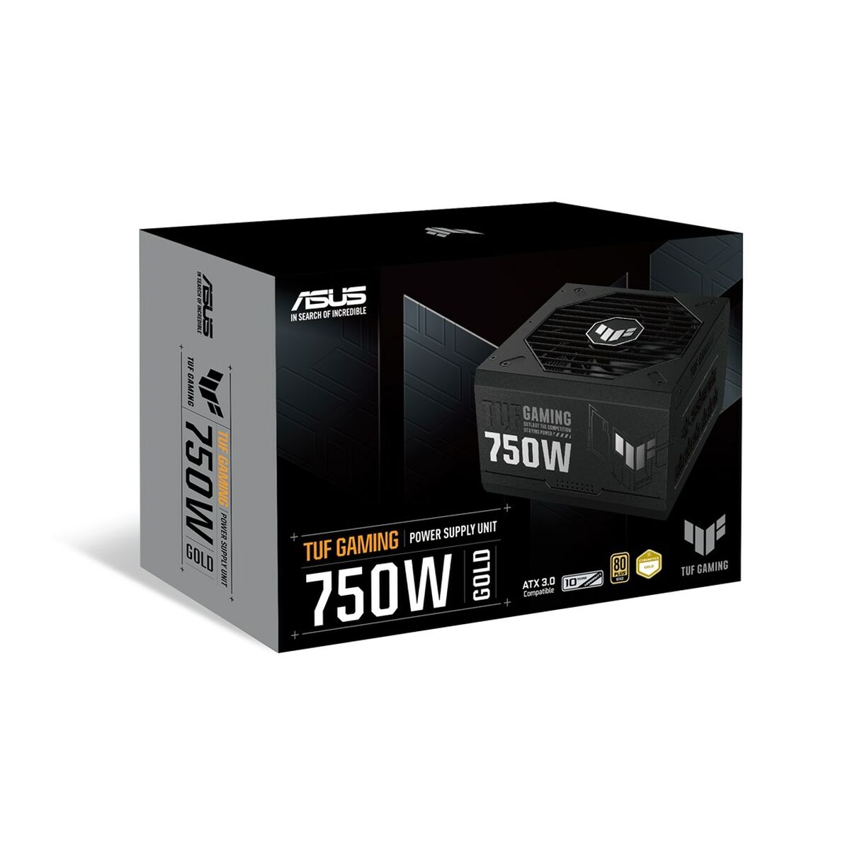 Stromquelle Asus TUF Gaming Gold 750 W 130 W 80 Plus Gold RoHS Modular ATX