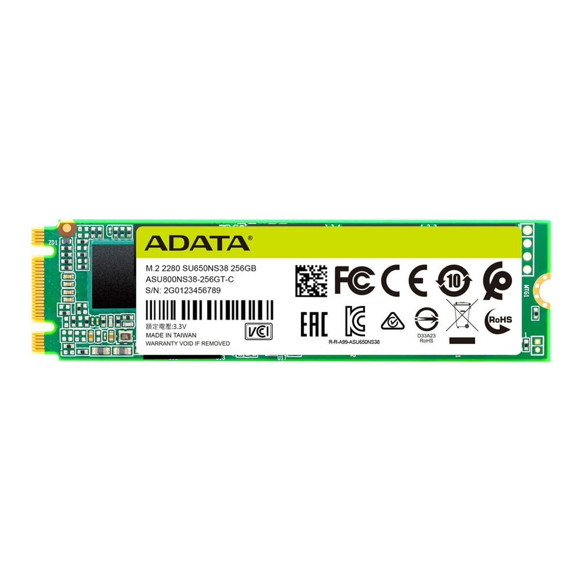 Hard drive Adata Ultimate SU650 256GB SSD